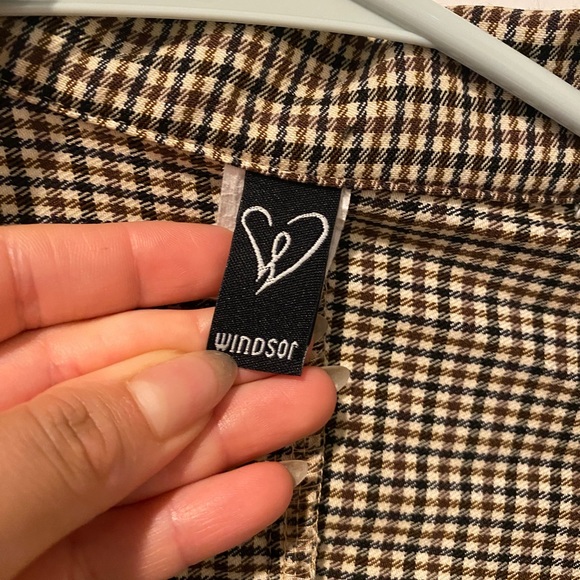 Windsor plaid coat - Picture 2 of 3